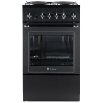 Электрическая плита DeLuxe 5004.16э-025 черный матовый