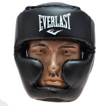 Шлем боксерский Everlast Martial Arts full face 7420LXLU черный