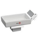 Мыльница настенная квадратная Schein Watteau 122CS-L (керамика)