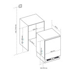 Встраиваемый холодильник Korting KSI8181