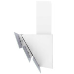 Каминная вытяжка Maunfeld Manchester Light 90 белое стекло