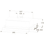 Встраиваемая вытяжка Midea MH60P303X