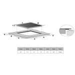 Встраиваемая индукционная варочная панель Weissgauff HI 430 BSC