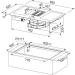 Встраиваемая индукционная варочная панель Franke FMA 839 HI (340.0595.364)