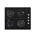 Встраиваемая комбинированная варочная панель Maunfeld EEHE.64.5EB/KG