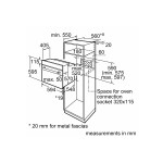 Встраиваемый электрический духовой шкаф Bosch HBF534ES0Q