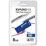 Флеш-накопитель Exployd 8GB-580-синий
