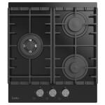 Встраиваемая газовая варочная панель EVELUX HEG 450 BG