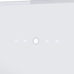 Каминная вытяжка Maunfeld Eagle 60 белое стекло