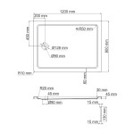 Душевой поддон WasserKraft Amper 29 T 07