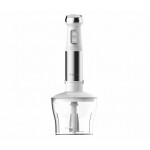 Блендер погружной Vekta HBS-0704 серебристый/белый