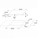 Встраиваемая индукционная варочная панель Korting HI 64042 BW