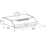 Вытяжка Lex Simple 600 Inox