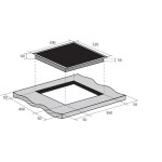 Встраиваемая индукционная варочная панель Zugel ZIH604W