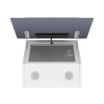 Каминная вытяжка Maunfeld Eagle 60 белое стекло