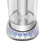 Чайник электрический Kitfort КТ-622 серебристый