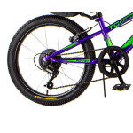 Велосипед Top Gear 20 Fighter Фиолетовый/Салатовый ВНМ20201