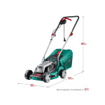 Газонокосилка сетевая Зубр ГС-33-1310