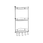 Полка металлическая угловая тройная WasserKraft K-1233