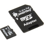 Карта памяти Smartbuy MicroSDXC class 10 128GB + SD adapter