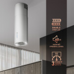 Островная вытяжка Weissgauff Tubus 1402 Island White