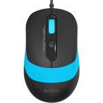 Комплект A4Tech F 1010 черный/синий