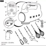 Миксер Smeg HMF01PKEU