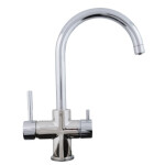 Смеситель для кухни Zigmund & Shtain ZS 1800 нержавейка