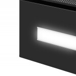 Каминная вытяжка Maunfeld Aurora 90 черный матовый