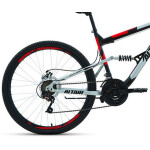 Велосипед Altair MTB FS 26 2.0 D 18 ск RBK22AL26067 черный/красный