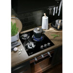 Встраиваемая газовая варочная панель Lex GVG 430 BL