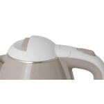 Чайник электрический Ergolux ELX-KS02-C18 бежевый/белый