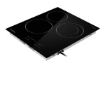 Встраиваемая электрическая варочная панель Maunfeld CVCE.453D-BK