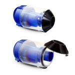 Пылесос Ginzzu VS422 черный/синий