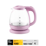 Чайник электрический Kitfort КТ-653-2 розовый