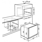 Встраиваемый электрический духовой шкаф Smeg SF800PO