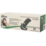 Проводной телефон Ritmix RT-007 black