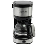 Кофеварка First FA-5464-4 black/steel