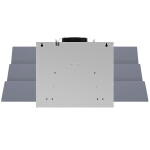 Каминная вытяжка Maunfeld Manchester Light 90 белое стекло