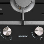 Встраиваемая газовая варочная панель Avex HM 3022 B