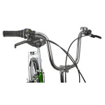 Велосипед Novatrack 24 складной,зеленый