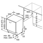 Встраиваемая посудомоечная машина Bosch SMV68TX03E