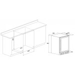 Винный шкаф Meyvel MV46-KBT2