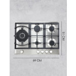 Встраиваемая газовая варочная панель Zigmund & Shtain G 14.7 S