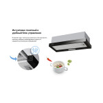 Встраиваемая вытяжка Weissgauff Tel 06 1M BL