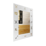 Зеркало Dubiel Vitrum Lustro S N8BI 455x605 белый