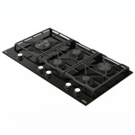 Встраиваемая газовая варочная панель Korting HGG 9987 CTN FLC