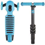 Самокат Novatrack Disco-kids голубой (120SB.DISCOKIDS.BL9)