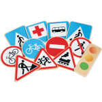 Обучающий набор Краснокамская Игрушка Знаки дорожного движения (Н-21)