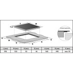 Встраиваемая электрическая варочная панель Korting HK 6351 B3